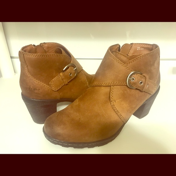 b.o.c. Shoes - B.O.C. BOC leather booties low ankle shoes US 8